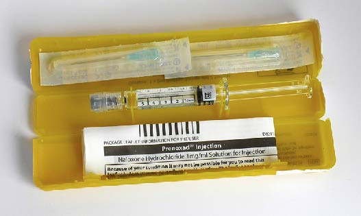 Naloxone kit used in Scotland is bulky and bright yellow – hardly unobtrusive and easily portable